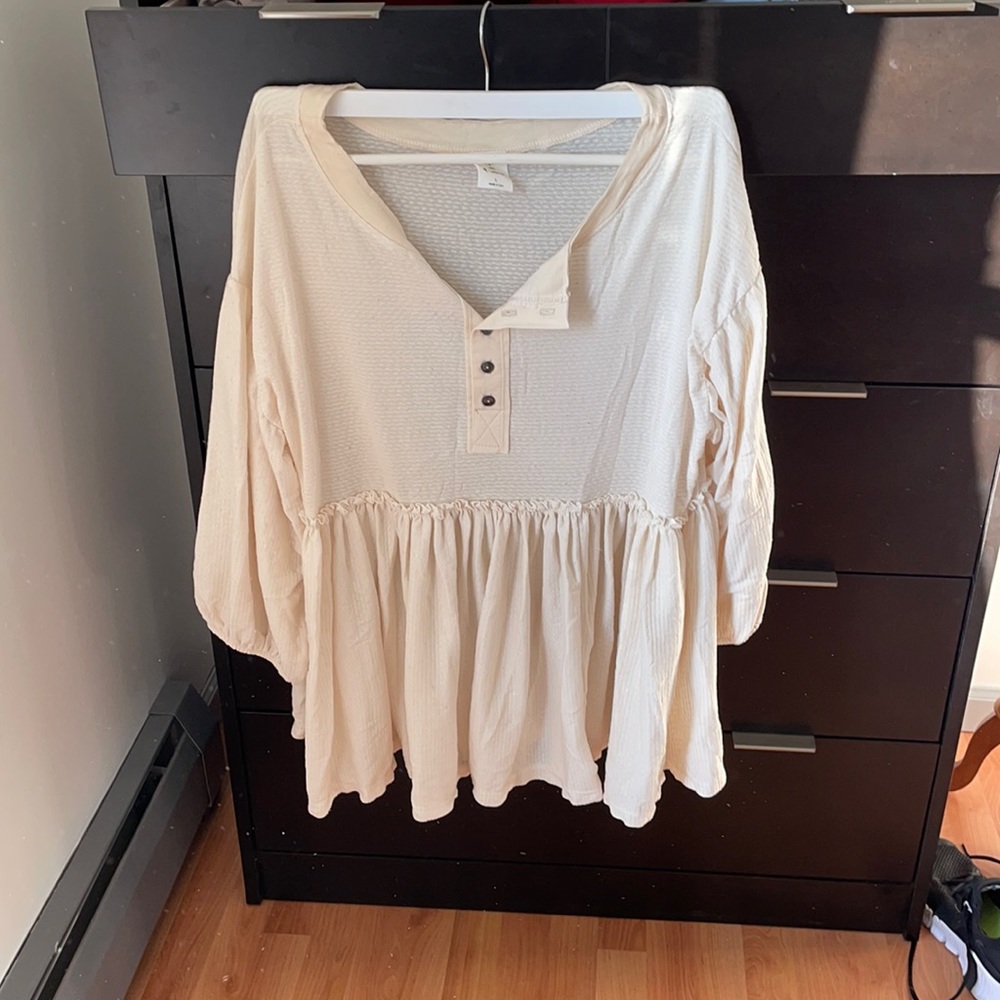 Cream Tunic